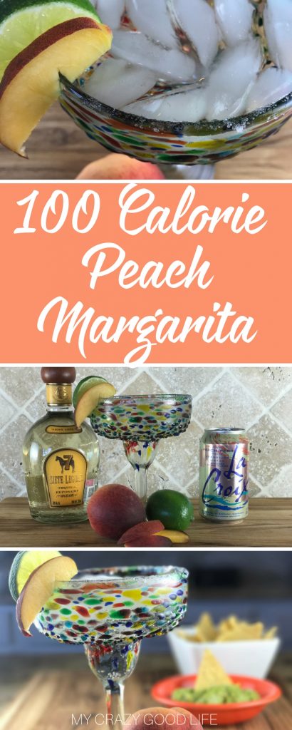 Making a delicious cocktail doesn't have to be hard work. Take this 100 calorie peach margarita for example, it's quick and easy to make! 