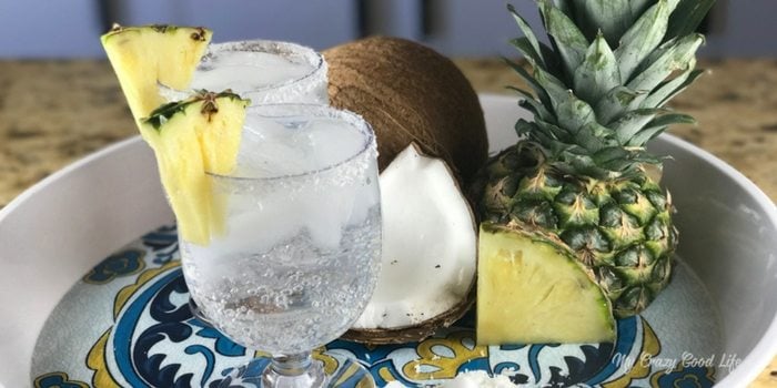 100 Calorie Pina Colada | LaCroix Pina Colada