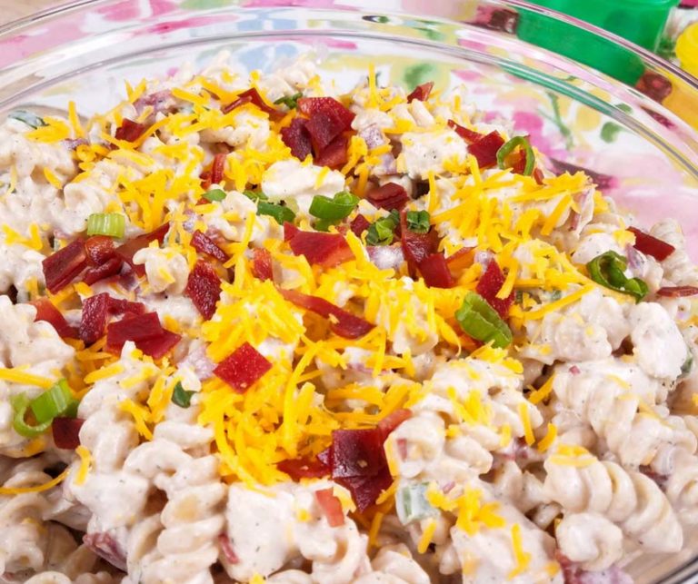 Crack Chicken Pasta Salad: Serve Warm or Cold!