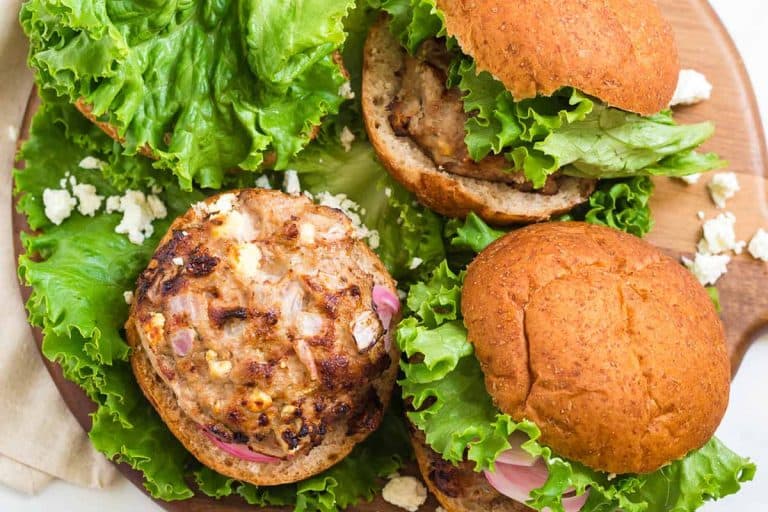 Air Fryer Ranch Turkey Burgers