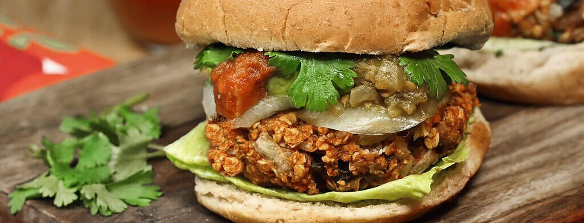 Mexican Veggie Burger