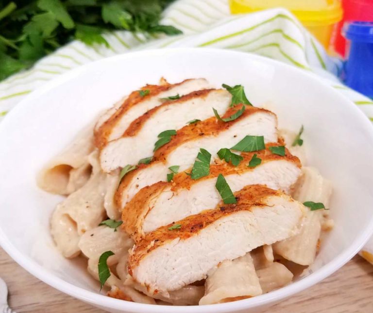 Cajun Chicken Alfredo | Healthy Alfredo Sauce Recipe