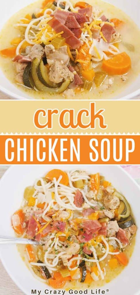 Crack Chicken Soup Recipe pin