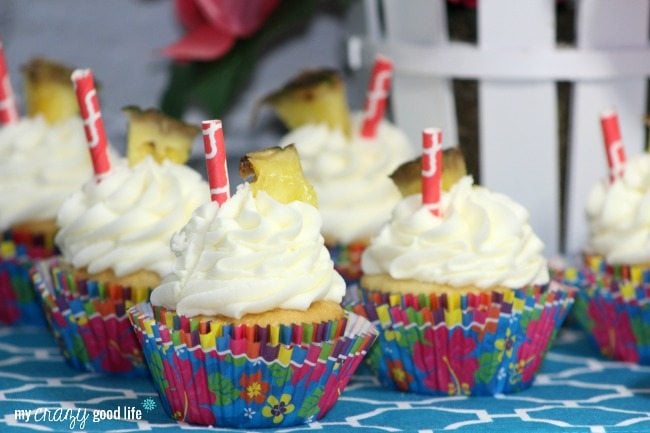 Dole Whip Cupcakes