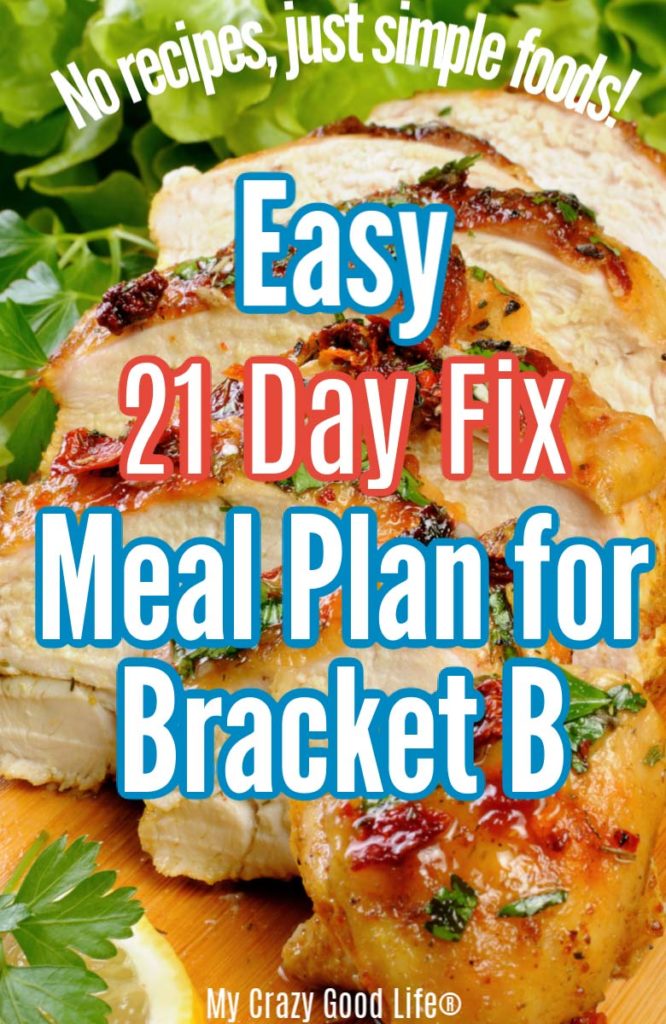 image of 21 day fix grilled chicken with text for pinterest