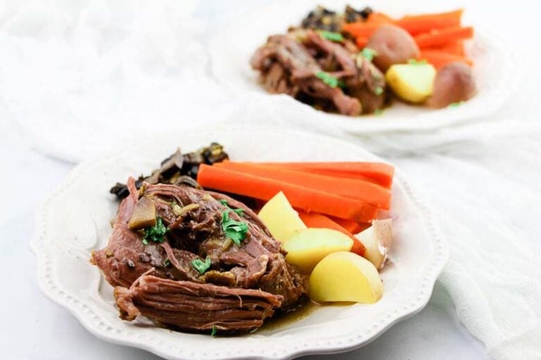 Healthy Pot Roast Recipe | Crockpot Pot Roast