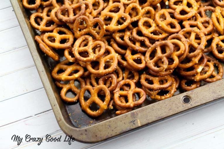 Healthy Ranch Pretzels