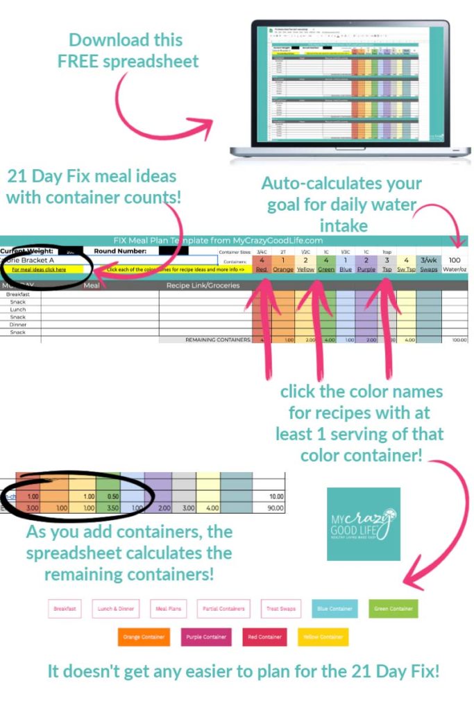 image of how to use the spreadsheet