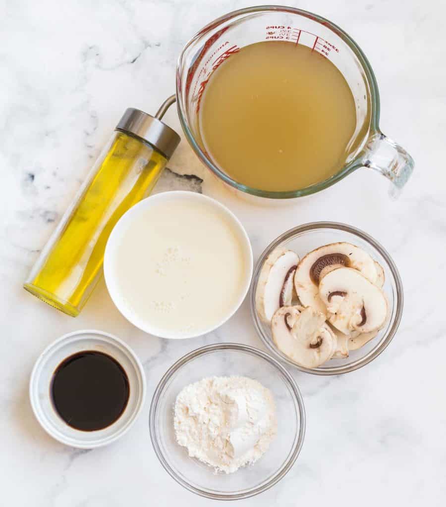 ingredients in cream of mushroom soup