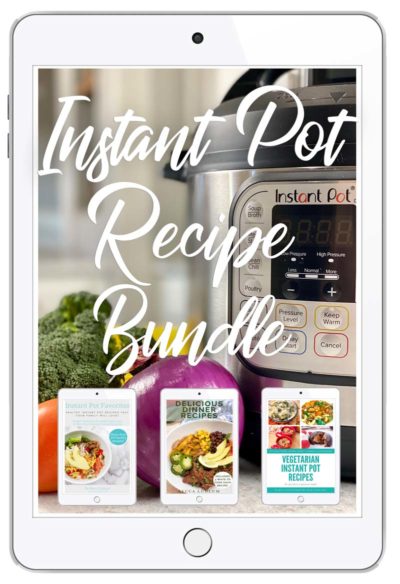 cookbook covers on an iPad screen