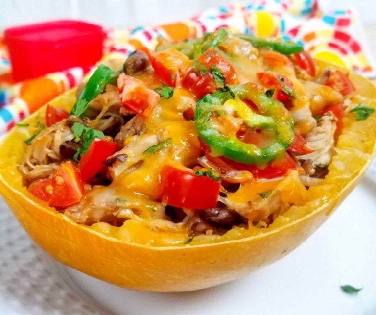 Spaghetti Squash Taco Bowls