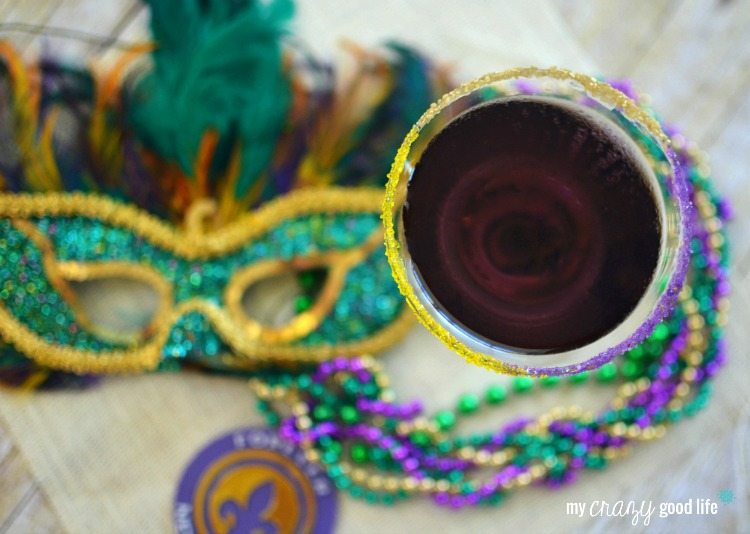 Mardi Gras Martini Recipe