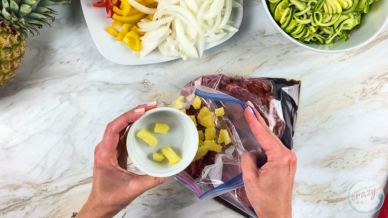 marinating steak fajitas