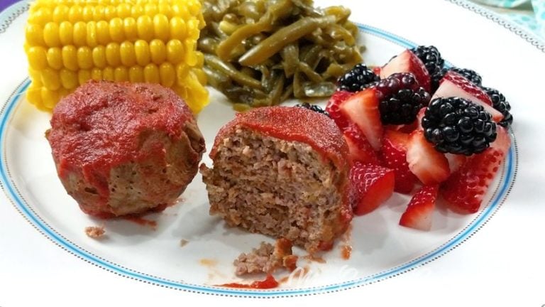 Mini Meatloaf in Egg Bite Molds