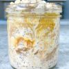 close up of Pumpkin Spice Overnight Oats