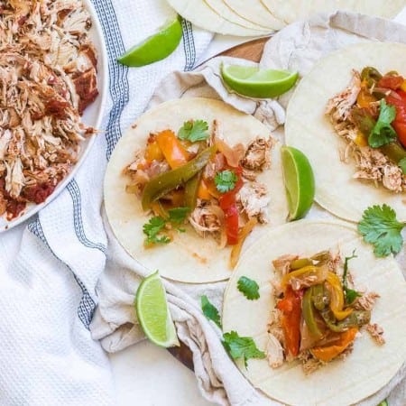 Crockpot Chicken Fajitas