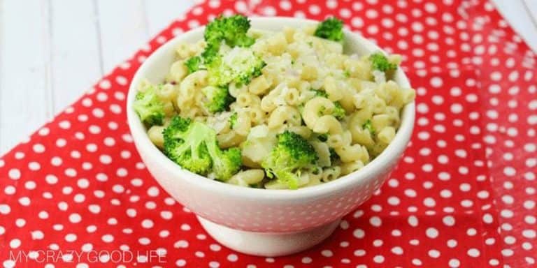 Broccoli Pasta Salad with Parmesan