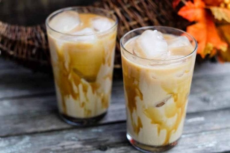 Bourbon & Pumpkin Pie Iced Coffee