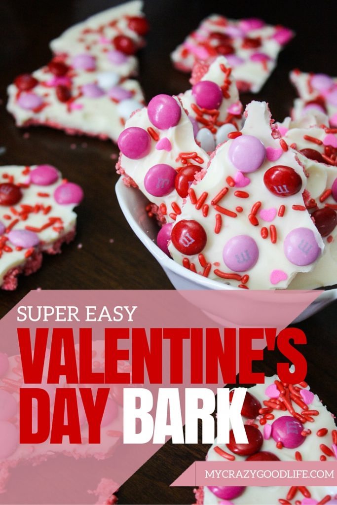 Easy Valentines Day Bark